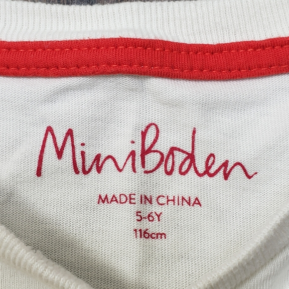 Mini Boden Sequin Medal Tee (Size 5-6 Years) - Picture 6 of 6